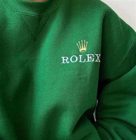 rolex sweatshirt green|Rolex 24 merchandise.